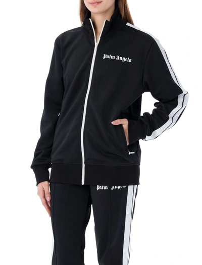 Shop Palm Angels Classic Track Jacket In Black