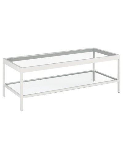 Shop Hudson & Canal Alexis 45" Coffee Table In White