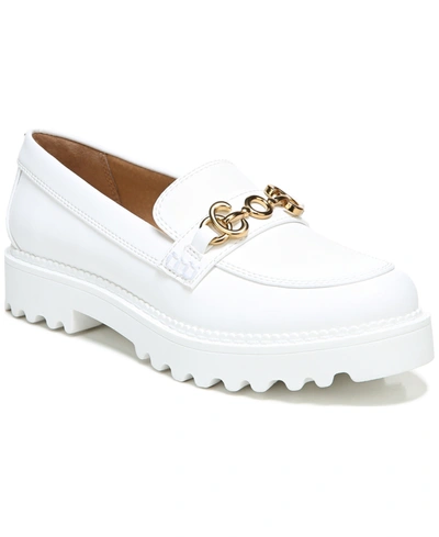 Shop Circus By Sam Edelman Women's Deana Lug Sole Loafers In Bright White