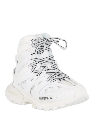 Shop Balenciaga Womens Track Hike Sneakers In White
