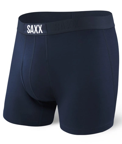 Shop Saxx Ultra Boxer Brief In Ultra Navy