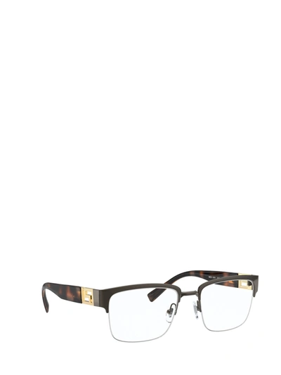 Shop Versace Eyewear Eyeglasses In Anthracite