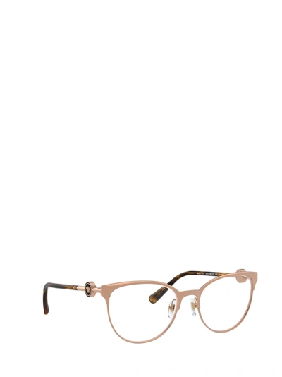 Shop Versace Eyewear Eyeglasses In Pink Gold