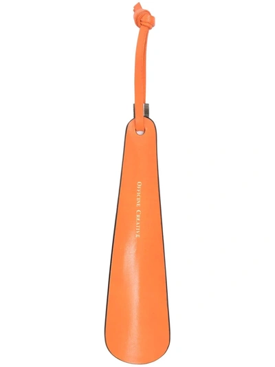 Officine Creative Small Travel Shoe Horn In Orange