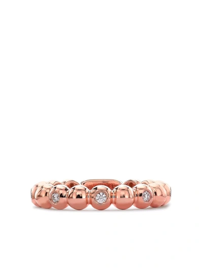Shop Pragnell 18kt Rose Gold Bohemia Diamond Ring In Pink