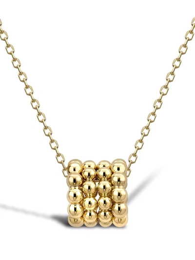 Shop Pragnell 18kt Yellow Gold Bohemia Beaded Necklace