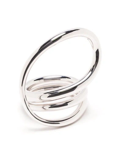 Shop Charlotte Chesnais Round Trip Sterling Silver Ring