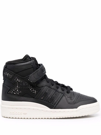 Shop Adidas Originals Forum 84 High-top Sneakers In Black