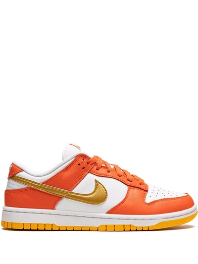 Shop Nike Dunk Low "golden Orange" Sneakers