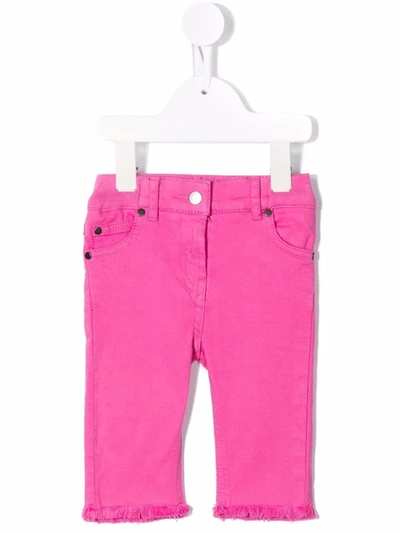 Shop Stella Mccartney Mid-rise Skinny Jeans In Pink