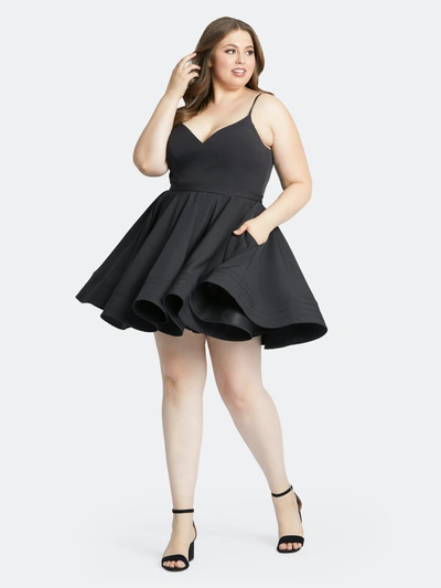 Shop Mac Duggal Sweetheart Low Back Fit & Flare Dress In Black