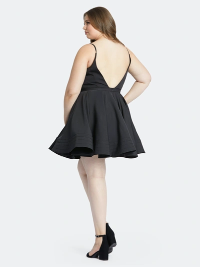 Shop Mac Duggal Sweetheart Low Back Fit & Flare Dress In Black