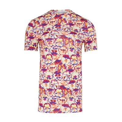 Shop Rabanne Short Sleeves T-shirt In V214