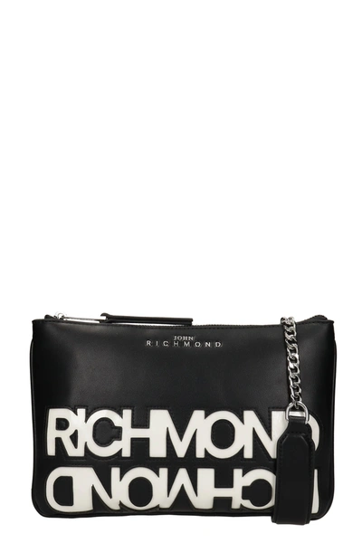Shop John Richmond Klemens Clutch In Black Leather