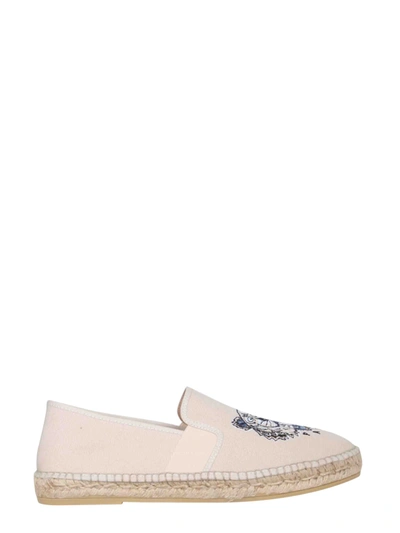 Shop Kenzo Tiger Espadrilles In Beige