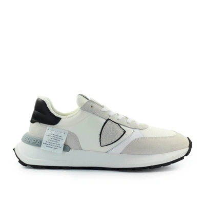Shop Philippe Model Antibes White Sneaker In Bianco