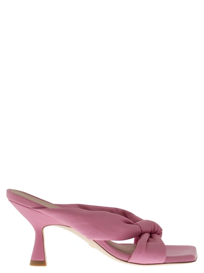 Shop Stuart Weitzman Playa - Leather Sandals In Pink