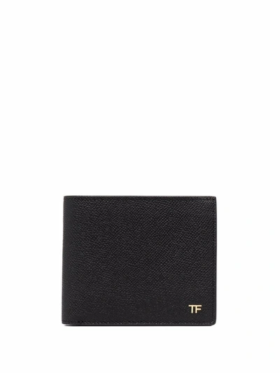 Shop Tom Ford T-line Bifold Wallet In Black