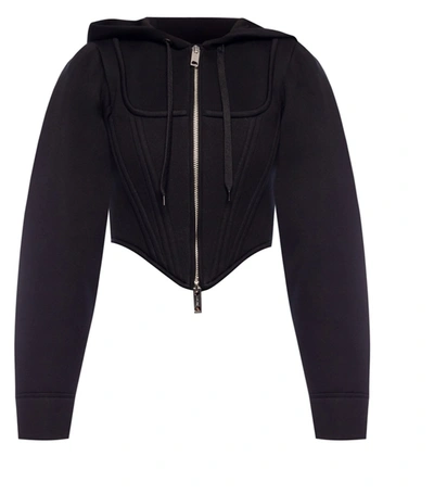 Burberry corset hoodie hotsell