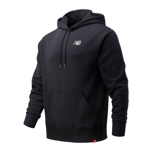 nb essentials metallic hoodie