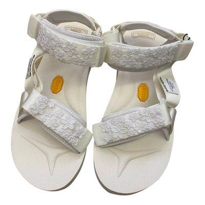 Pre-owned Cecilie Bahnsen Sandal In White