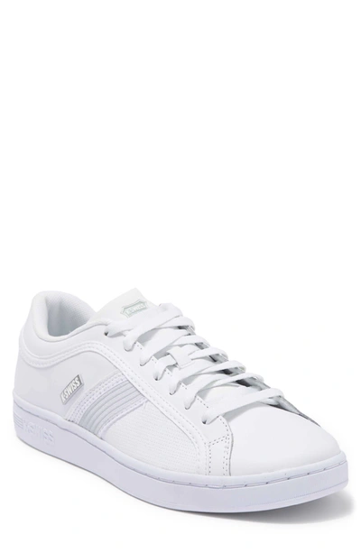 Shop K-swiss Court Northam Leather Sneaker In White/ Highrise