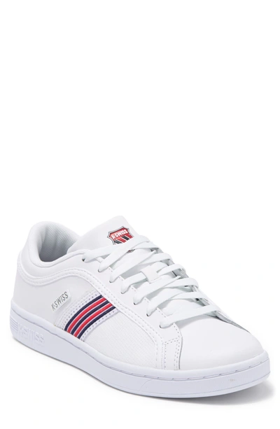 Shop K-swiss Court Northam Leather Sneaker In White/ Corporate