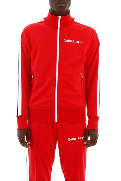Shop Palm Angels Track Jacket In Mixed Colours