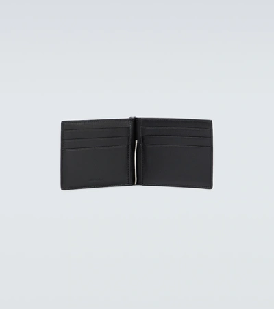 Shop Balenciaga Cash Bifold Wallet In Black/l White
