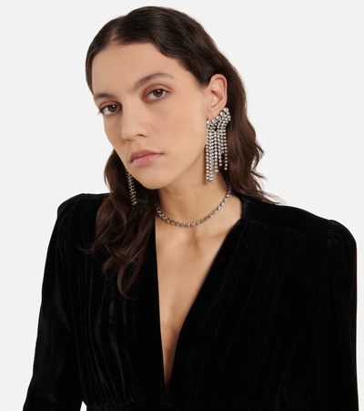 Shop Isabel Marant Crystal-embellished Choker In Transparent