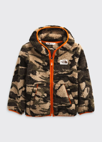 The north face camo fleece best sale