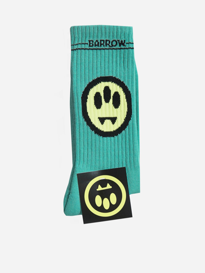 Shop Barrow Logo Cotton Blend Socks