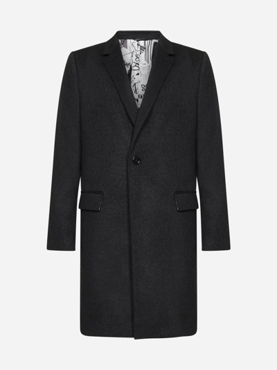Shop Dolce & Gabbana Wool And Cashmere Single-breasted Coat