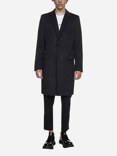 Shop Dolce & Gabbana Wool And Cashmere Single-breasted Coat