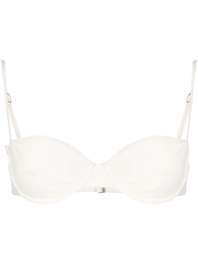 Shop Anemos The Brigitte Underwired Bikini Top In White