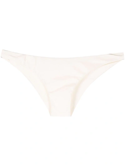 Shop Anemos The Hipster Mid-rise Bikini Bottom In White