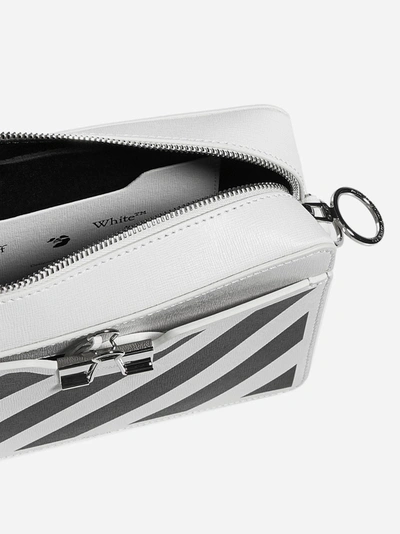 Shop Off-white Diag Leather Camera Bag