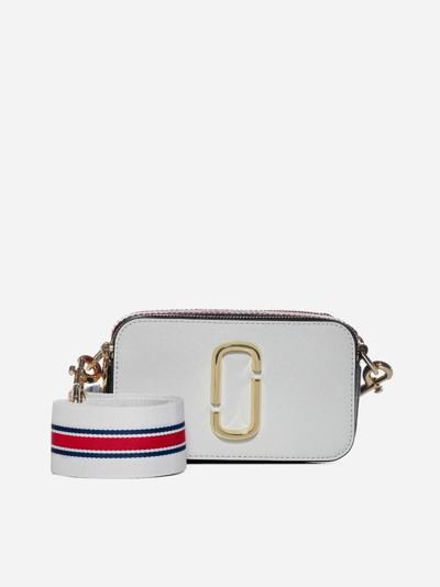 Shop Marc Jacobs Snapshot Leather Shoulder Bag