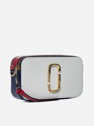 Shop Marc Jacobs Snapshot Leather Shoulder Bag