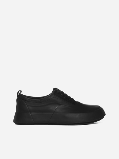 Shop Ambush Rubber And Leather Sneakers