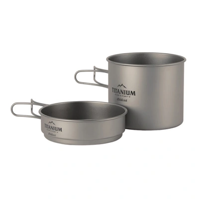Shop Afield Out Silver Pot Cook Set In Grey