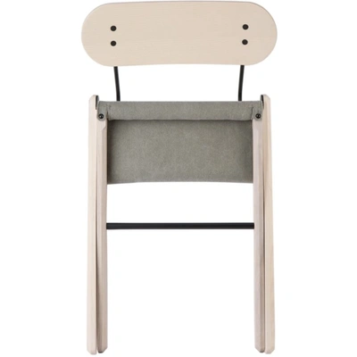 Shop Departo Ash Folding Chair In Light Ash