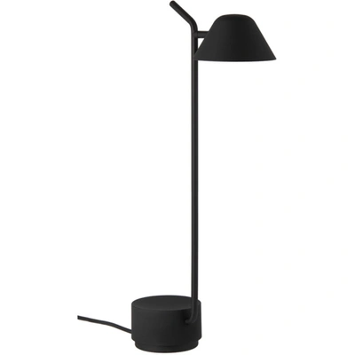 Shop Menu Black Peek Table Lamp