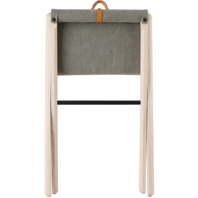 Shop Departo Beige Folding Chair In Light Ash