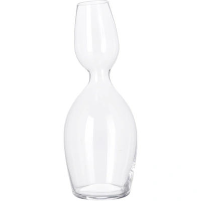 Shop Nude Glass Wine Decanter, 2.1 L In Clear