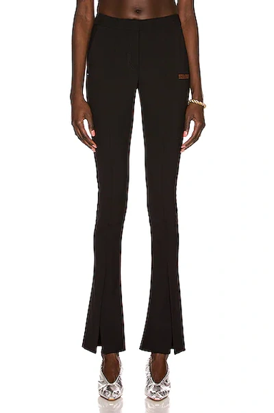 Shop Off-white Tailored Slit Pant In Black