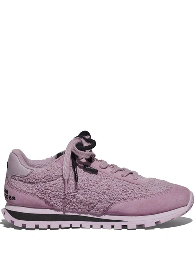 Shop Marc Jacobs The Teddy Jogger Sneakers In Pink