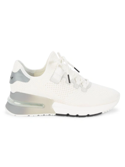 Shop Ash Women's Kodi Mesh Sneakers In White Silver