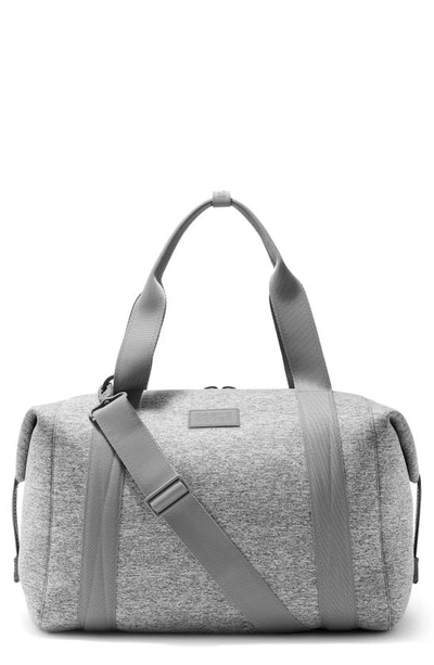 Shop Dagne Dover Landon Large Neoprene Carryall In Heather Grey