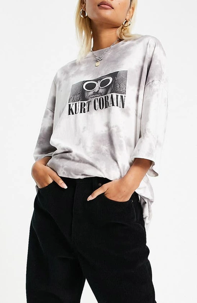 Kurt cobain top t shirt topshop